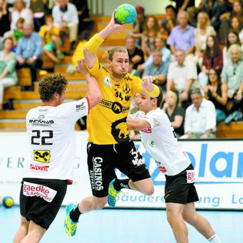 Der Schwede Tobias Warvne (Bild) brachte es so wie der Norweger Espen Lie Hansen auf acht Treffer im Spiel in Bärnbach.
