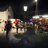 Die Wäsche zu heiß getrocknet