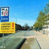 Augenmerk auf Sicherheit in der Begegnungszone