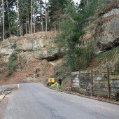 Pfänderstraße in Lochau wird abgesichert