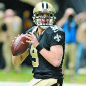Drew Brees warf sieben Pässe zu Touchdowns