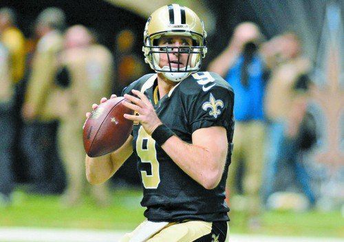 Drew Brees gingen die Bälle gut von der Hand.