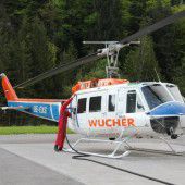 Helikoptereinsatz bei Bank Austria