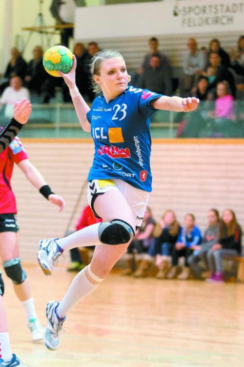 Elisabeth Schneider (Feldkirch) erzielte elf Tore.