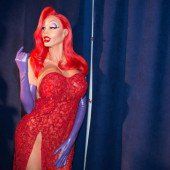 Heidi Klum begeistert als Jessica Rabbit