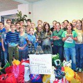 Schüler helfen Flüchtlingen