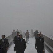 Großbritannien in Nebel gehüllt