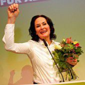 Glawischnig mit 84,96 Prozent wiedergewählt