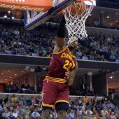 Furioses Finale von Superstar LeBron James