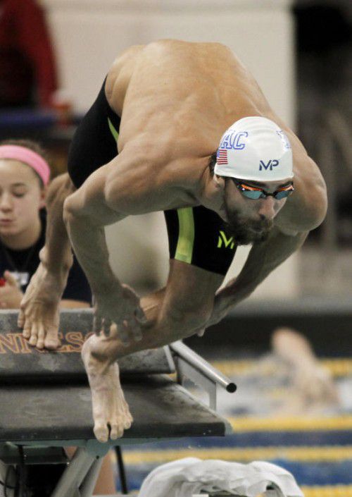 Michael Phelps gewann in Minneapolis über 200 m Lagen.