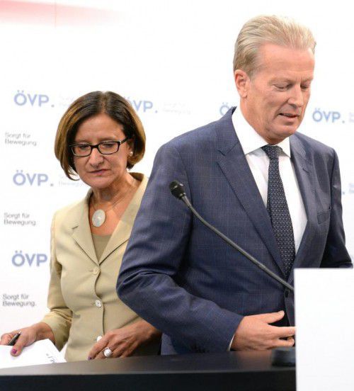 Mikl-Leitner und Mitterlehner fordern Maßnahmen.