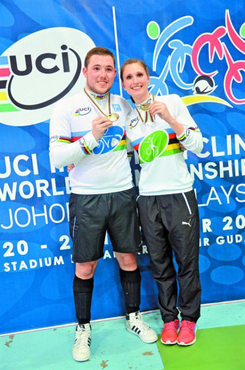 Patrick Schnetzer mit Freundin Nadja Thürmer.