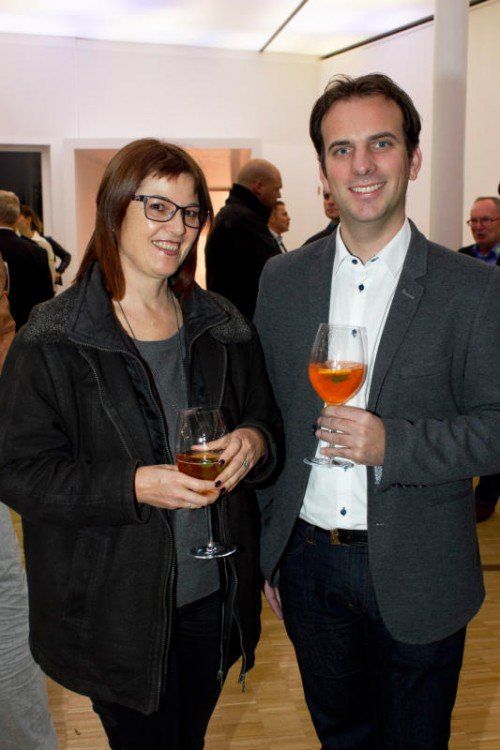 Rosmarie David (Optik David) u. Marius Amann (Die DachMarke).