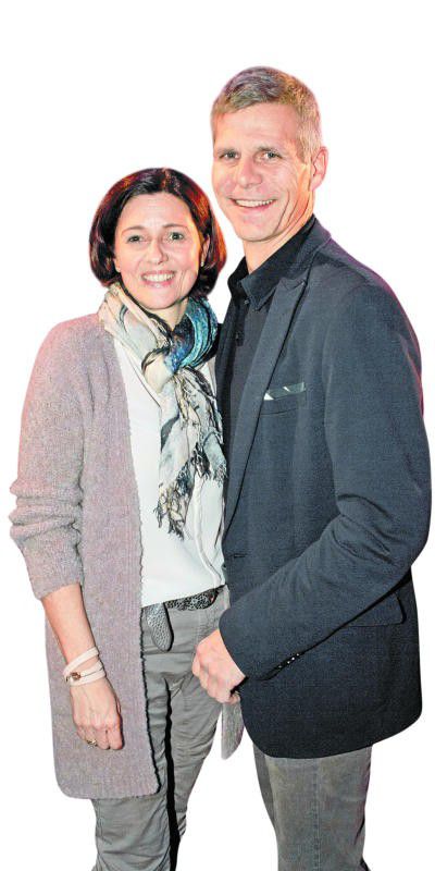 Sabine und Markus Riedmann genossen die Atmosphäre.