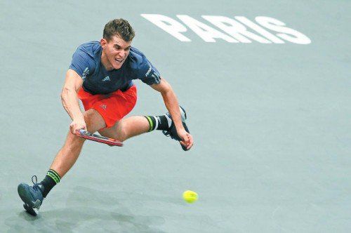 Schaltete Adrian Mannarino aus: Dominic Thiem.