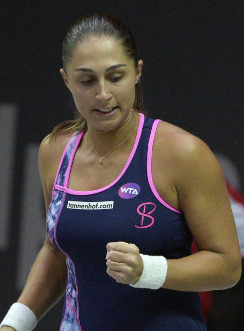 Paszek ist in Auckland noch ohne Satzverlust.