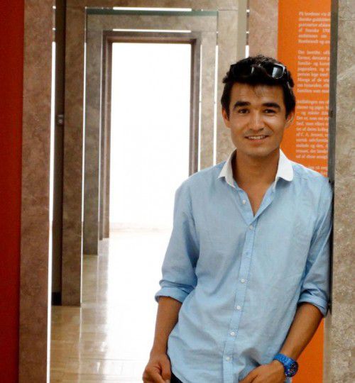 Zaker Soltani stellt im Kunsthaus St. Margrethen aus. 