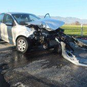 Frontalunfall bei Montlingen