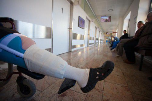 Der Ambulanzbereich ist bereits erneuert.