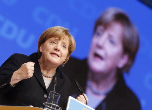 Die deutsche Bundeskanzlerin Angela Merkel verteidigte ihre Willkommenspolitik. Foto: AP