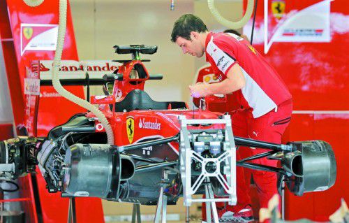 Ferrari-Chef Marchionne verlangt von seiner Scuderia im Winter konzentrierte Arbeit.
