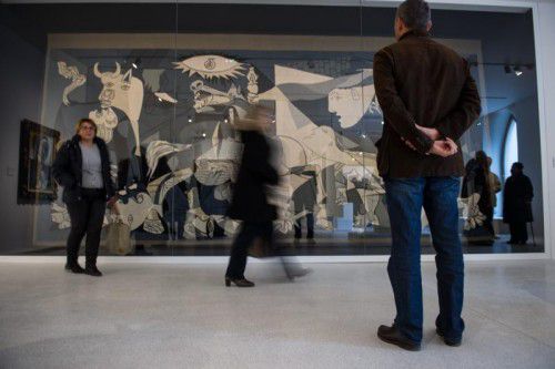 Picassos „Guernica“ ist ein einprägsames Zeugnis des Bürgerkriegsgrauens.
