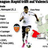 Auf SK Rapid Wien wartet Valencia