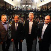 Mehr als 300 Besucher bei Wahldebatte im Hohenemser Löwensaal