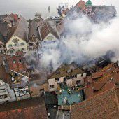 Flammeninferno in der Altstadt