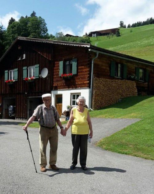 Gemeinsam genießen sie den Herbst des Lebens.