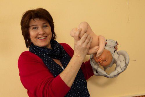 Hebamme Helga Hartmann wurde wieder zur Landesvertreterin gewählt.