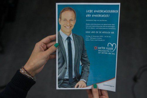 Herausforderer Dieter Egger will um die Sympathie der Wähler in der Nibelungenstadt kämpfen.