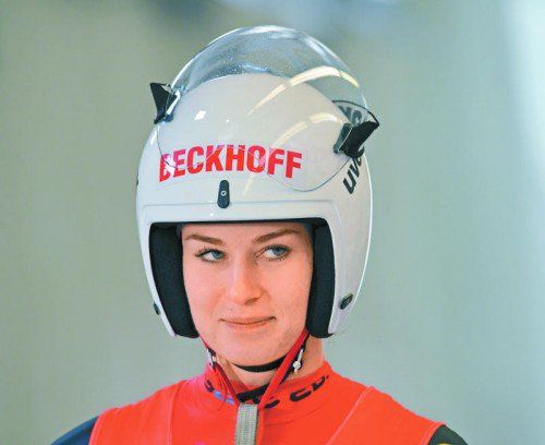 Lernen in Lake Placid: Katrin Heinzelmaier.