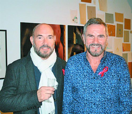 Manfred Stadelmann (l.) und Raimund Fink kamen ebenfalls.