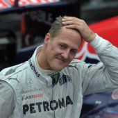 Schumacher: Gehversuche nur Gerücht