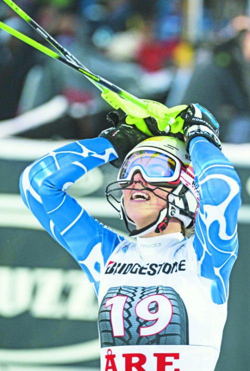 Petra Vlhova überrascht mit dem Slalomsieg in Aare.