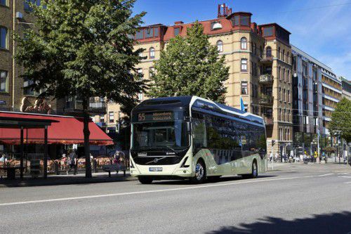 Preisgekröntes Elektrobus-Projekt in der schwedischen Hauptstadt Göteborg.