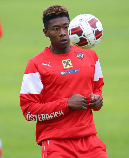 Schaltzentrale im ÖFB-Team: David Alaba.