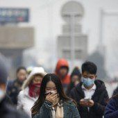 In Peking erstmals Smog-Alarmstufe Rot