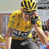 Froome hat Leistungsdaten veröffentlicht