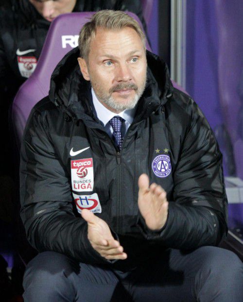 Thorsten Fink ist seit Sommer dieses Jahres Trainer bei Austria Wien. Gegen Altach ist seine Bilanz top.