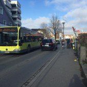 Problematische Bushaltestelle