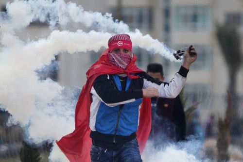 Zwei Drittel sprechen sich für eine bewaffnete Intifada aus. Foto: AP