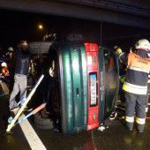 Fünf Verletzte nach Unfall bei Pfändertunnel