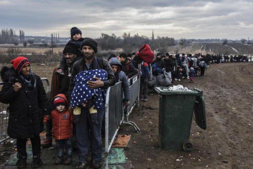 Die meisten Flüchtlinge reisen von Griechenland aus auf der Balkan-Route weiter nach Westeuropa.