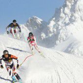 Das Skirennen „Weißer Ring“ wird zu einer „Schussfahrt“