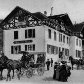 Vorarlberg einst und jetzt. Gasthaus Gütle in Dornbirn