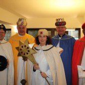 Sternsinger Katzenmayer zu Besuch bei den VN