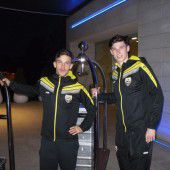 Ankunft im Trainingslager