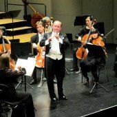 Oboist an der Orchesterspitze
